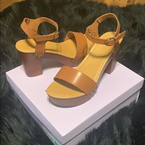 Madden Girl platform sandals